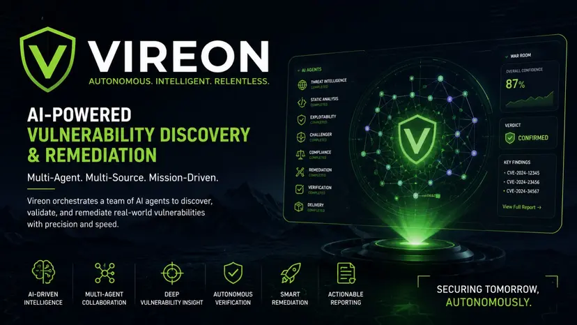 Vireon — Autonomous Multi-Agent AppSec Pipeline