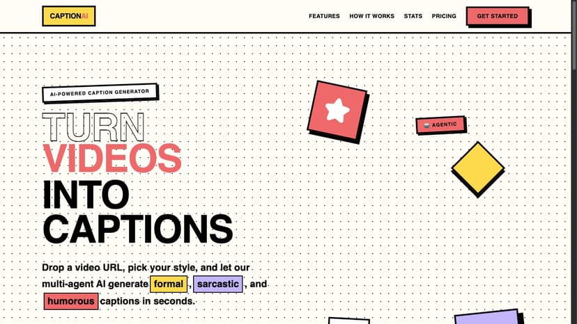 CaptionAI – Multi-Agent Video Caption Generator