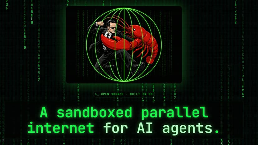 Agent Testnet: A Parallel Internet for AI Agents