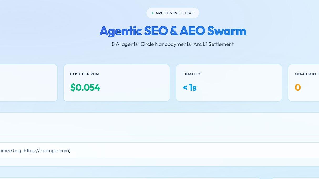 Agentic SEO & AEO Swarm