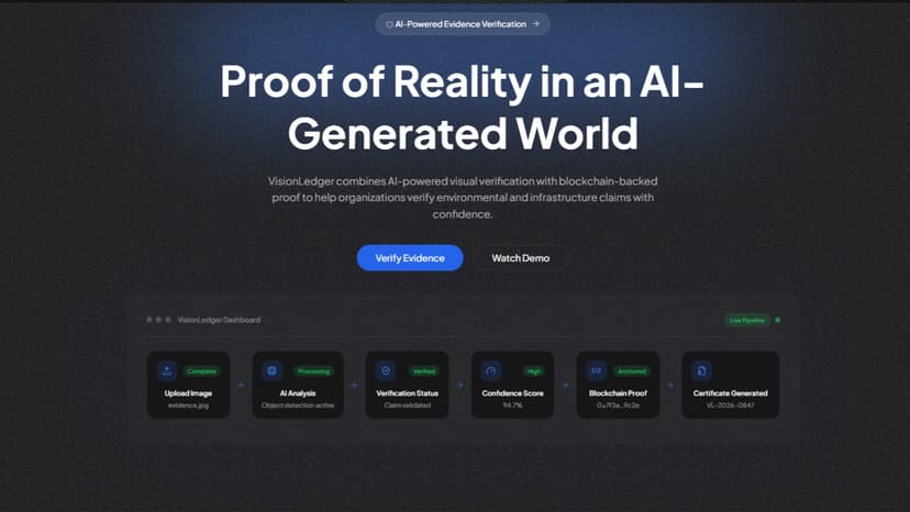 VisionLedger by Nexus Proof