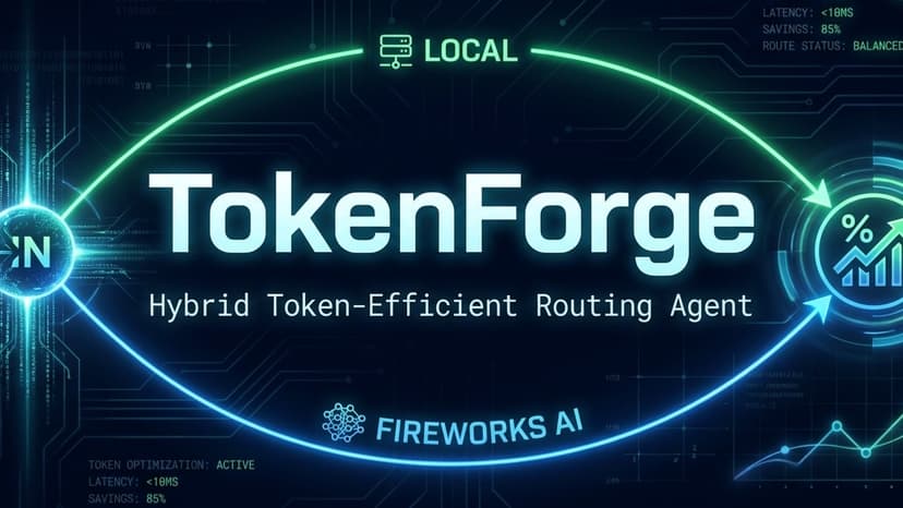 TokenForge — Hybrid Token-Efficient Routing Agent
