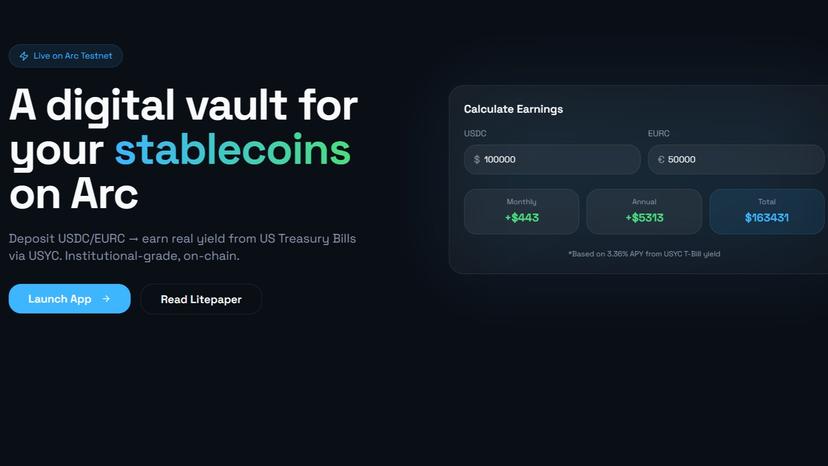 Arc Treasury - USYC Yield with Circle CCTP