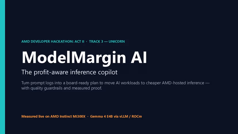 ModelMargin AI — Profit-Aware Inference