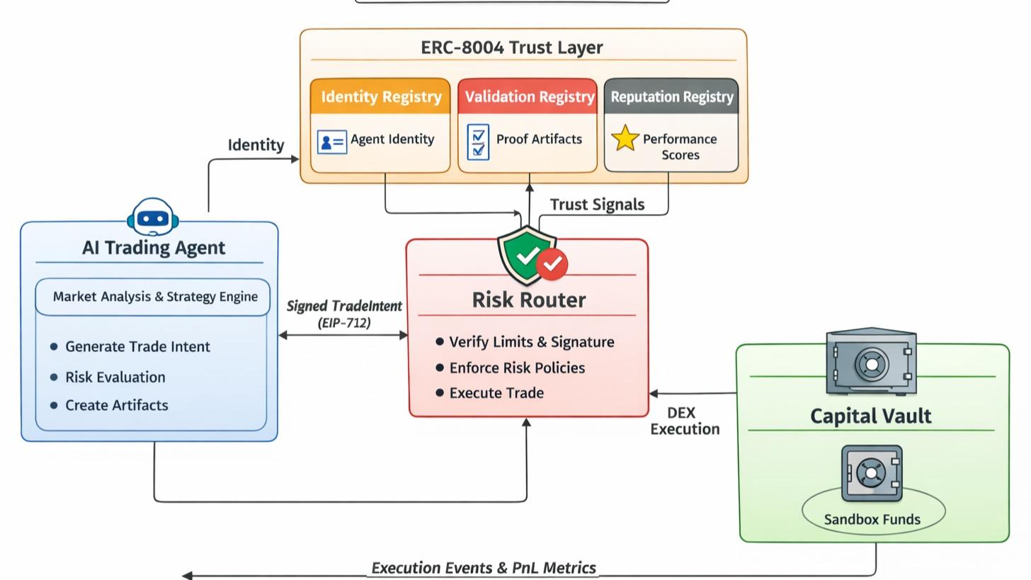 Trustless AI Trading Agent