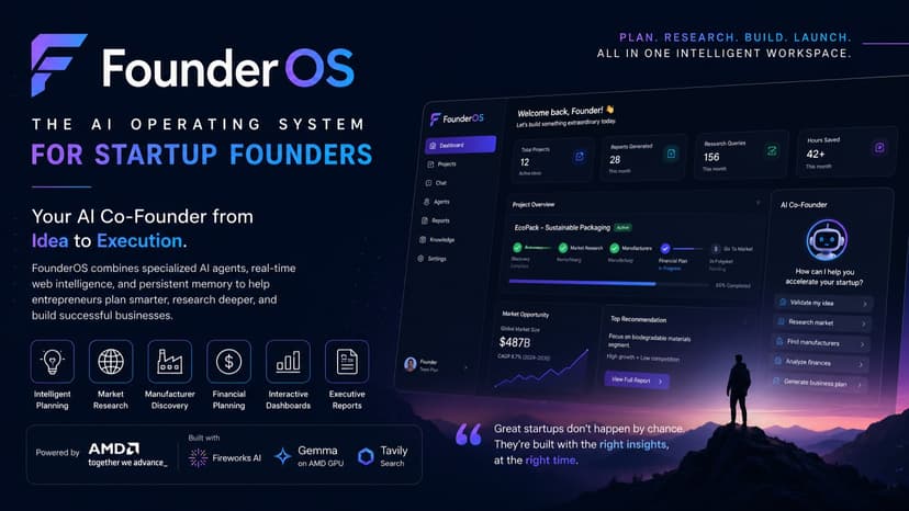 FounderOS β The AI Operating System for Founders