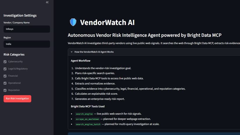 VendorWatch AI