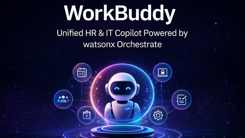 WorkBuddy-Unified HR and IT Copilot by IBMWatsonx