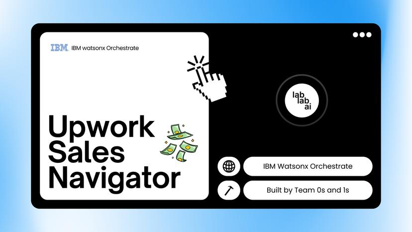 IBMs Sales Navigator for Upwork