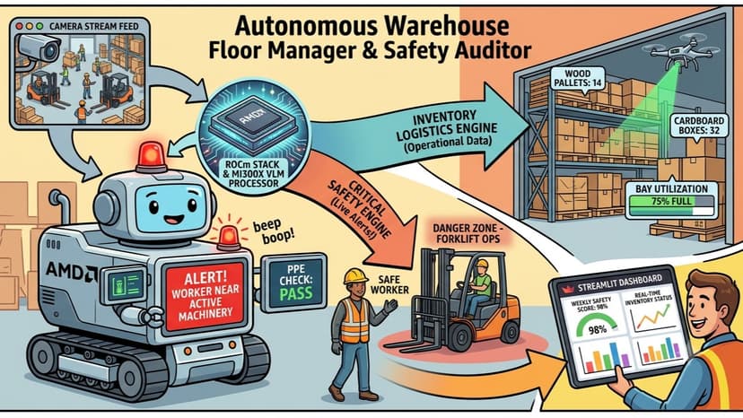 AI Smart Warehouse Safety & Audit System