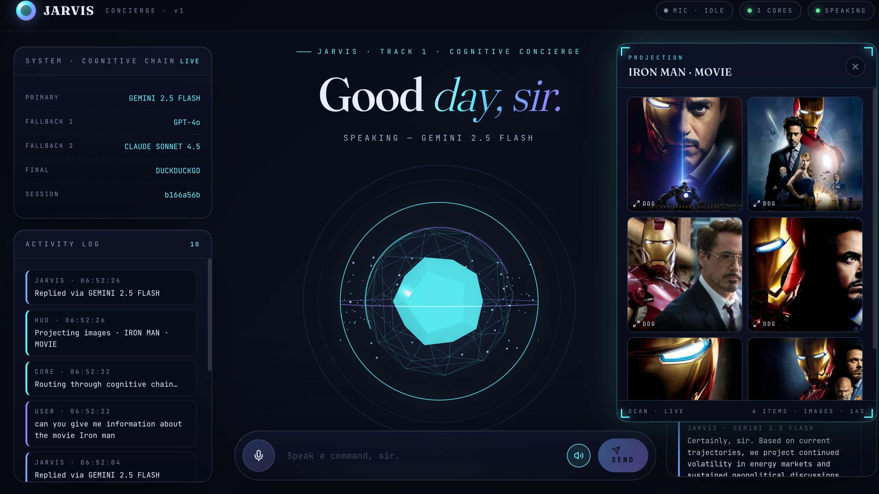 Jarvis - Your Personal AI Concierge