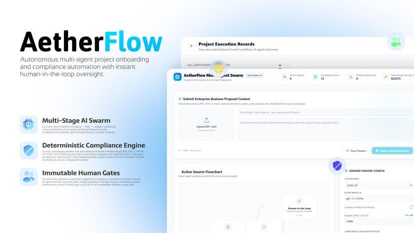 Aether Flow Swarm