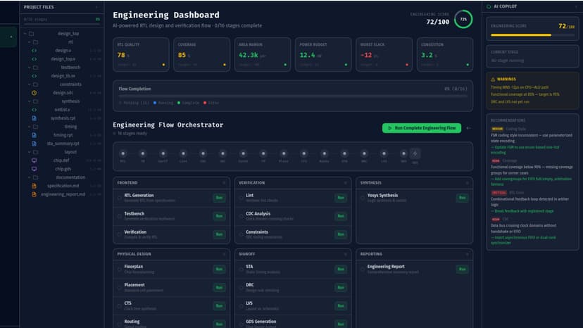 ChipPilot AI – AI Engineering Workspace