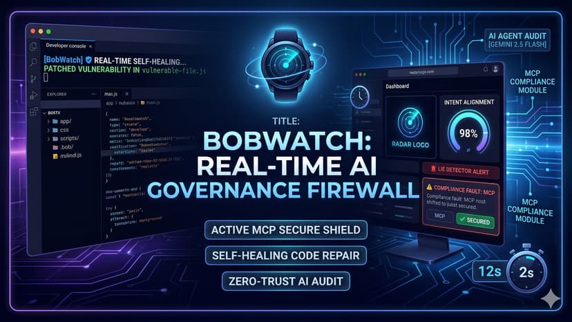 BobWatch: Self-Healing MCP Security Shield