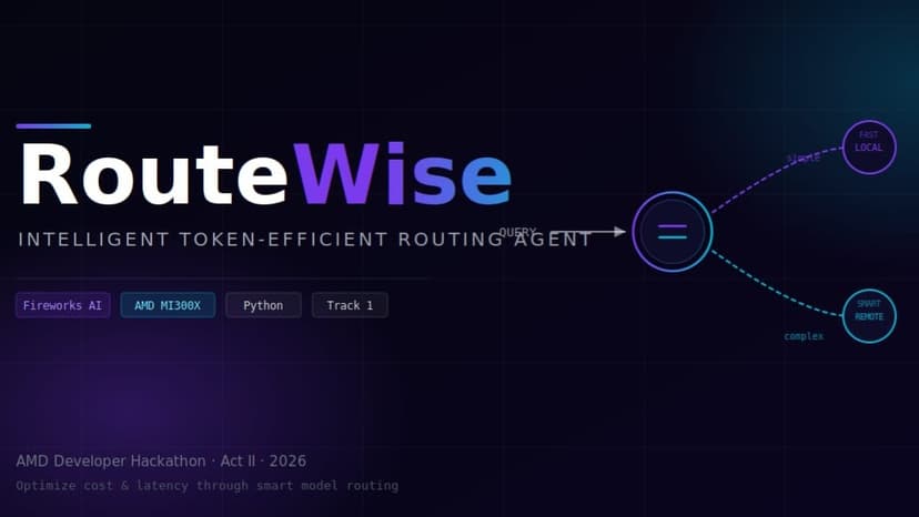 RouteWise — Token-Efficient Routing Agent