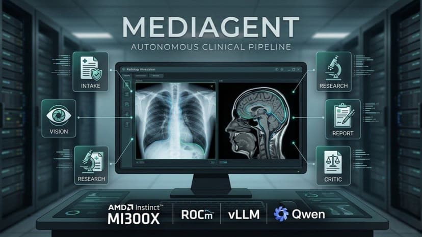 MediAgent — Autonomous Radiology Pipeline