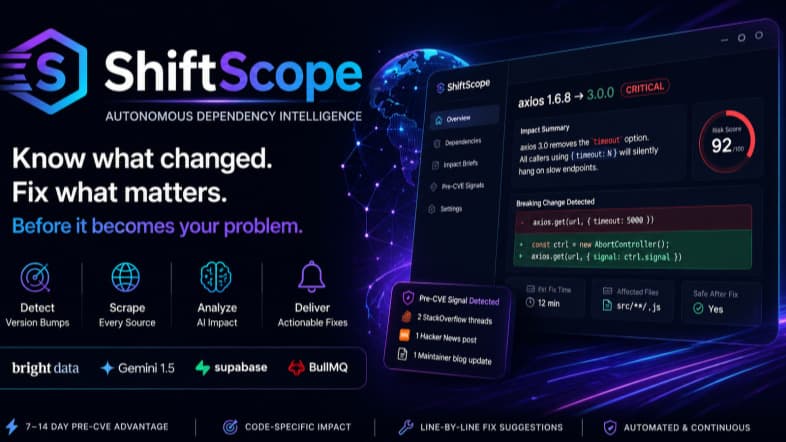 ShiftScope: AI-Powered Dependency Intelligence