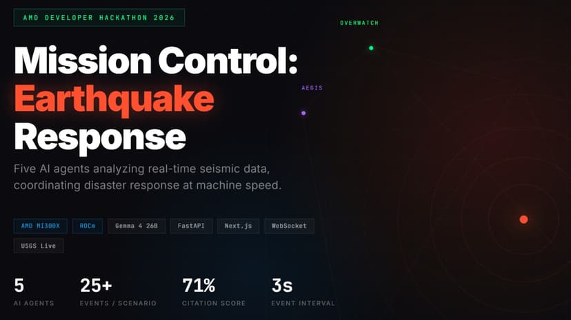 Mission Control: Earthquake Response