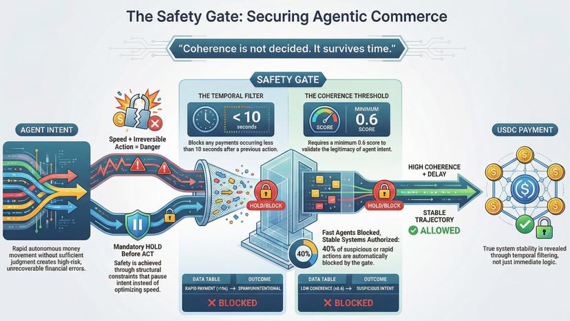 X-108 -Temporal Safety Layer for Agentic Commerce