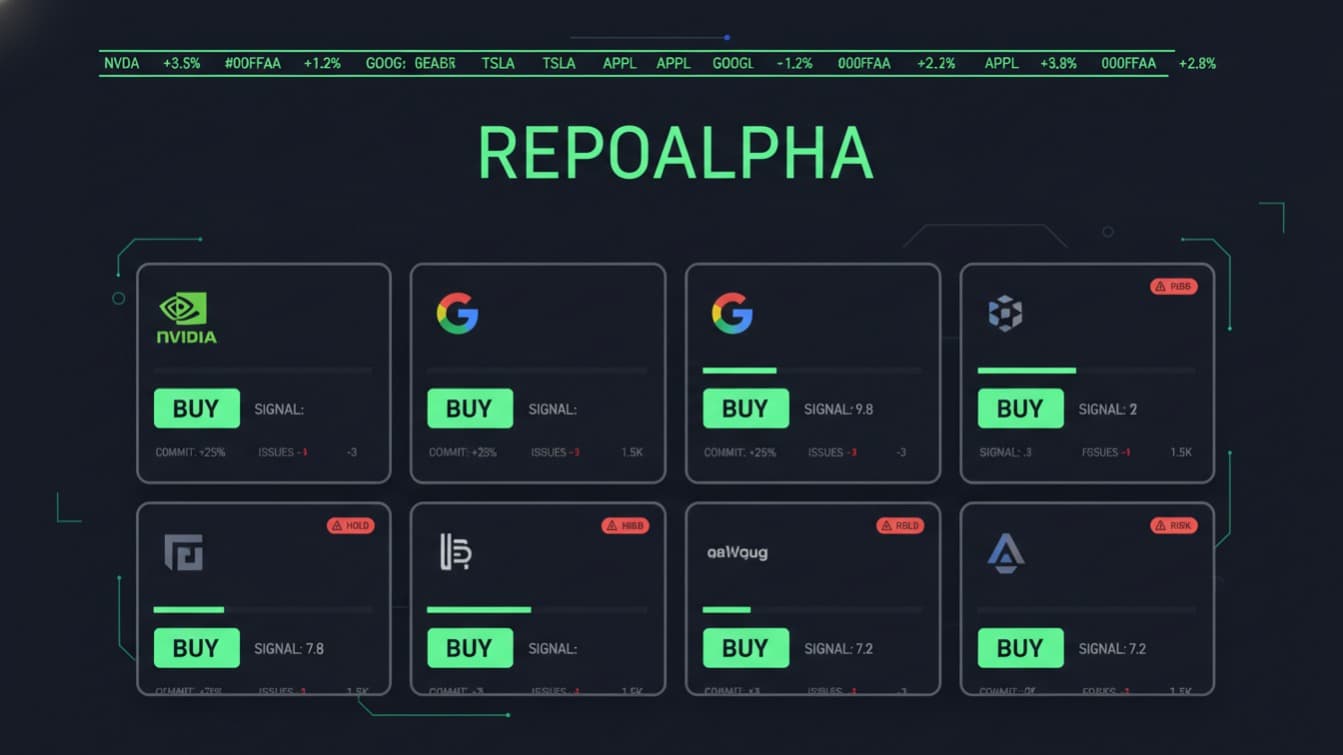 RepoAlpha - Open Source M&A Intelligence