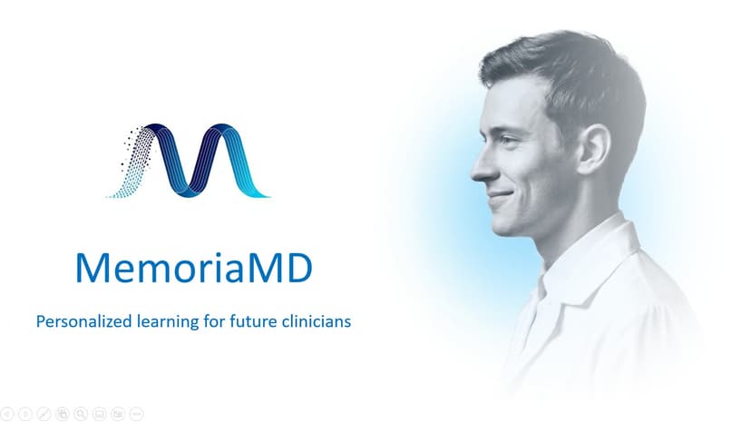 MemoriaMD – AI Clinical Learning Operating System