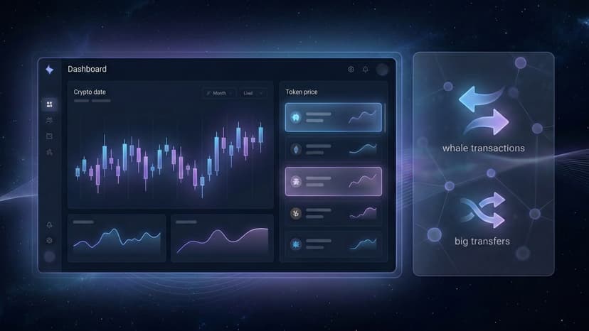 Qubic Live Whale and Token Analytics Dashboard