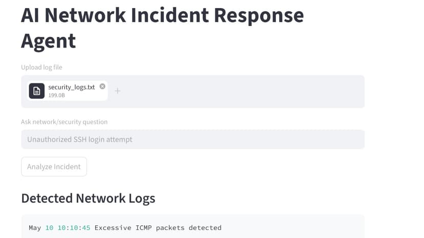 AI-network-incident-response-agent