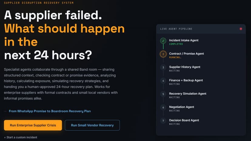 SupplyShock AI