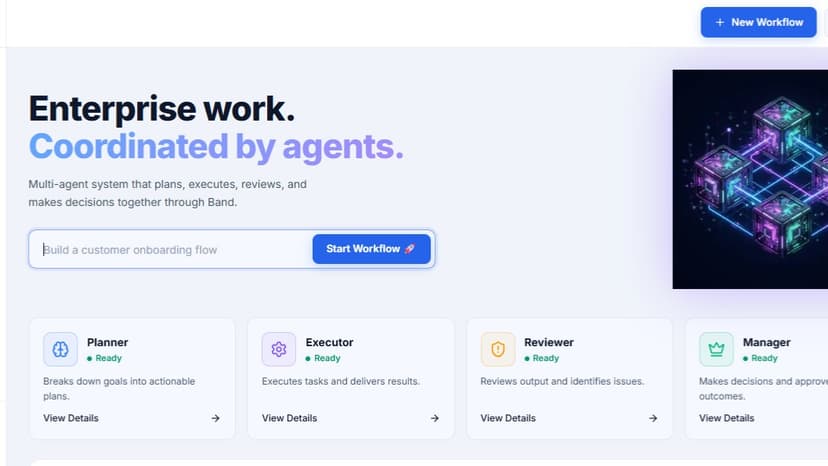CommandMesh — AI Agent Orchestration Engine