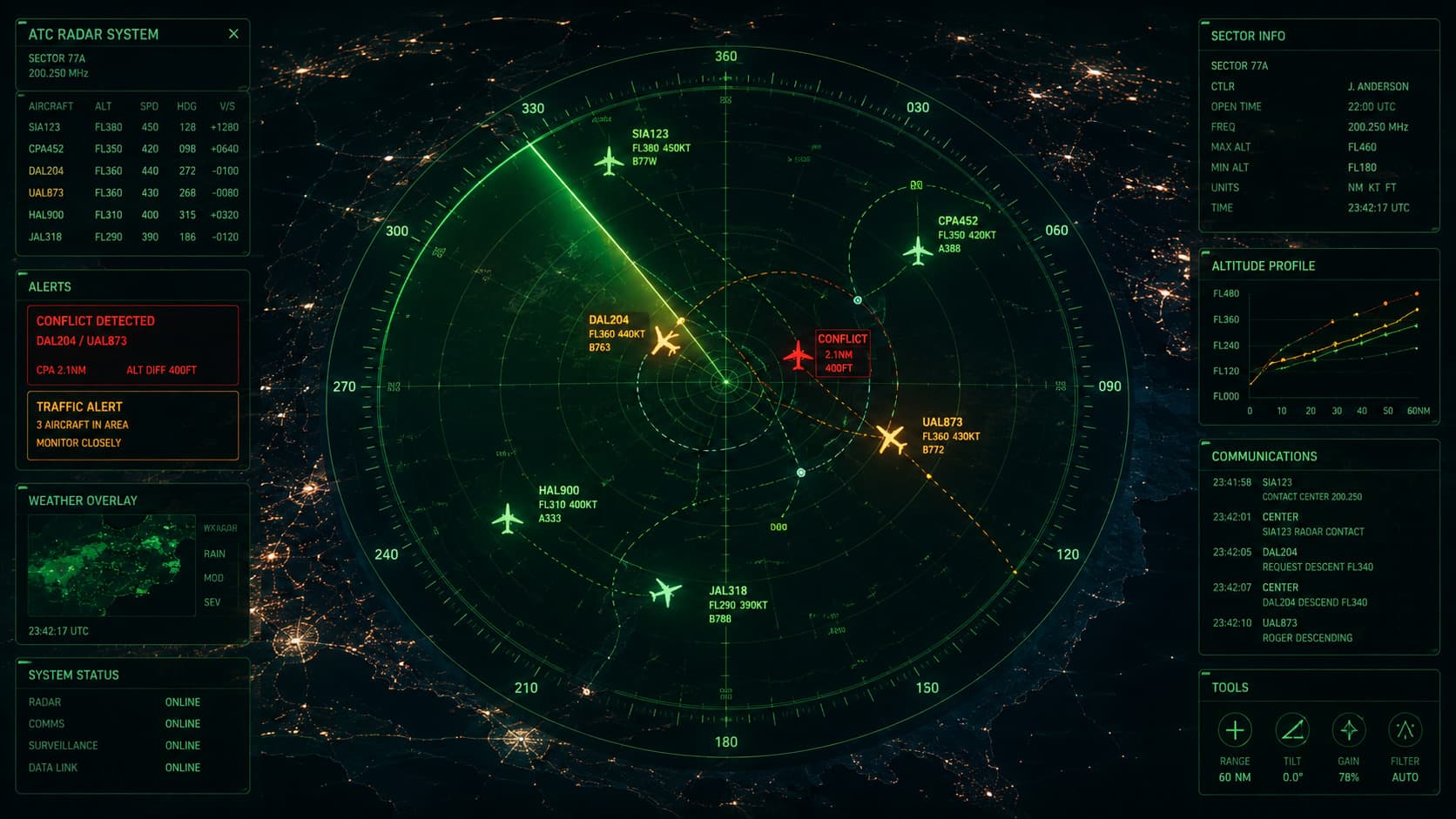 ATC Guardian - Multi Agent Support for ATC