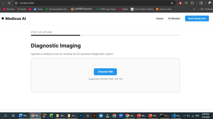 Medicus AI: An AI Platform for Radiology Diagnosis