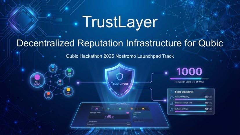 TrustLayer - Reputation Infrastructure for Qubic