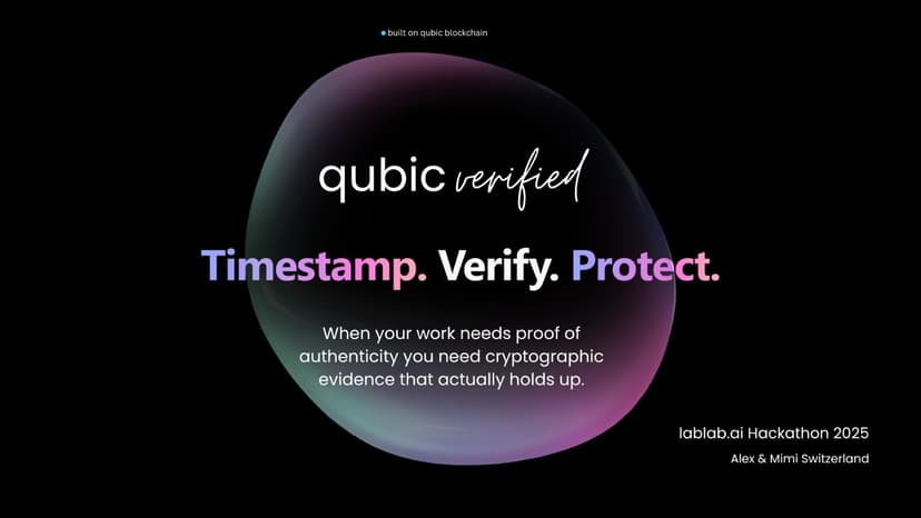 qubic verified