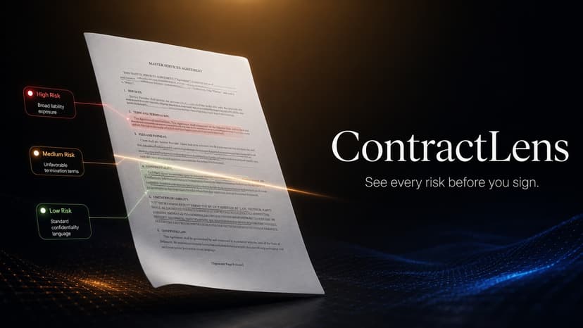 ContractLens — See every risk before you sign