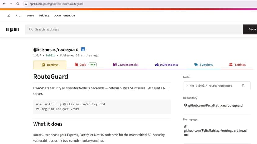 RouteGuard: Offline AI-Powered API Security