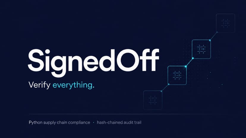 SignedOff — Verifiable Dependency Compliance