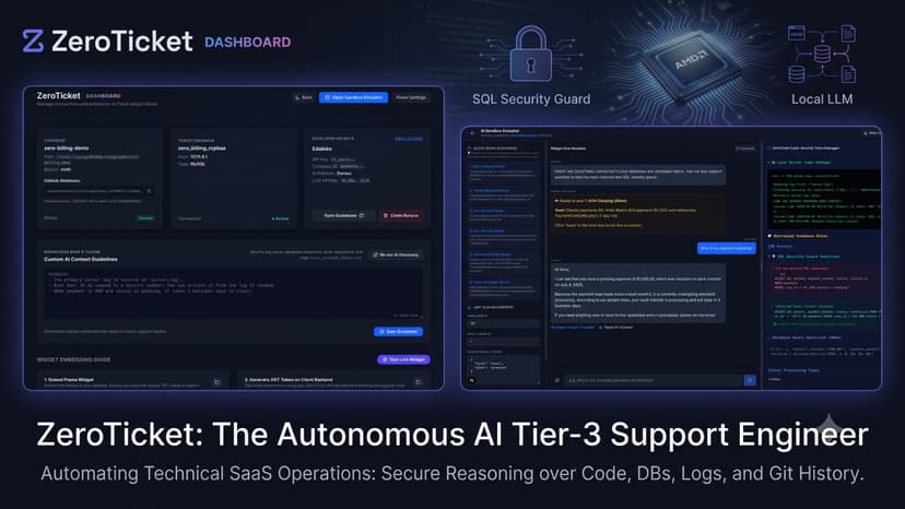 ZeroTicket: AI Support-as-Code