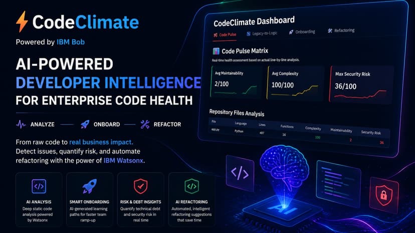CodeClimate: AI-Powered Tech-Debt Command Center