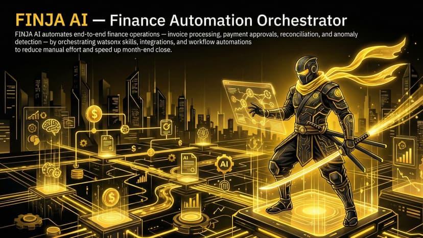 FINJA AI - Finance Automation Orchestrator