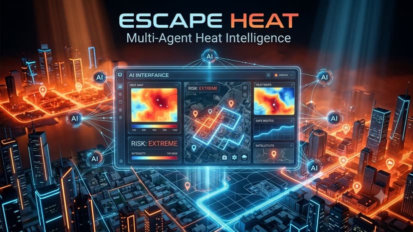 Escape Heat: Multi-Agent Heat Intelligence