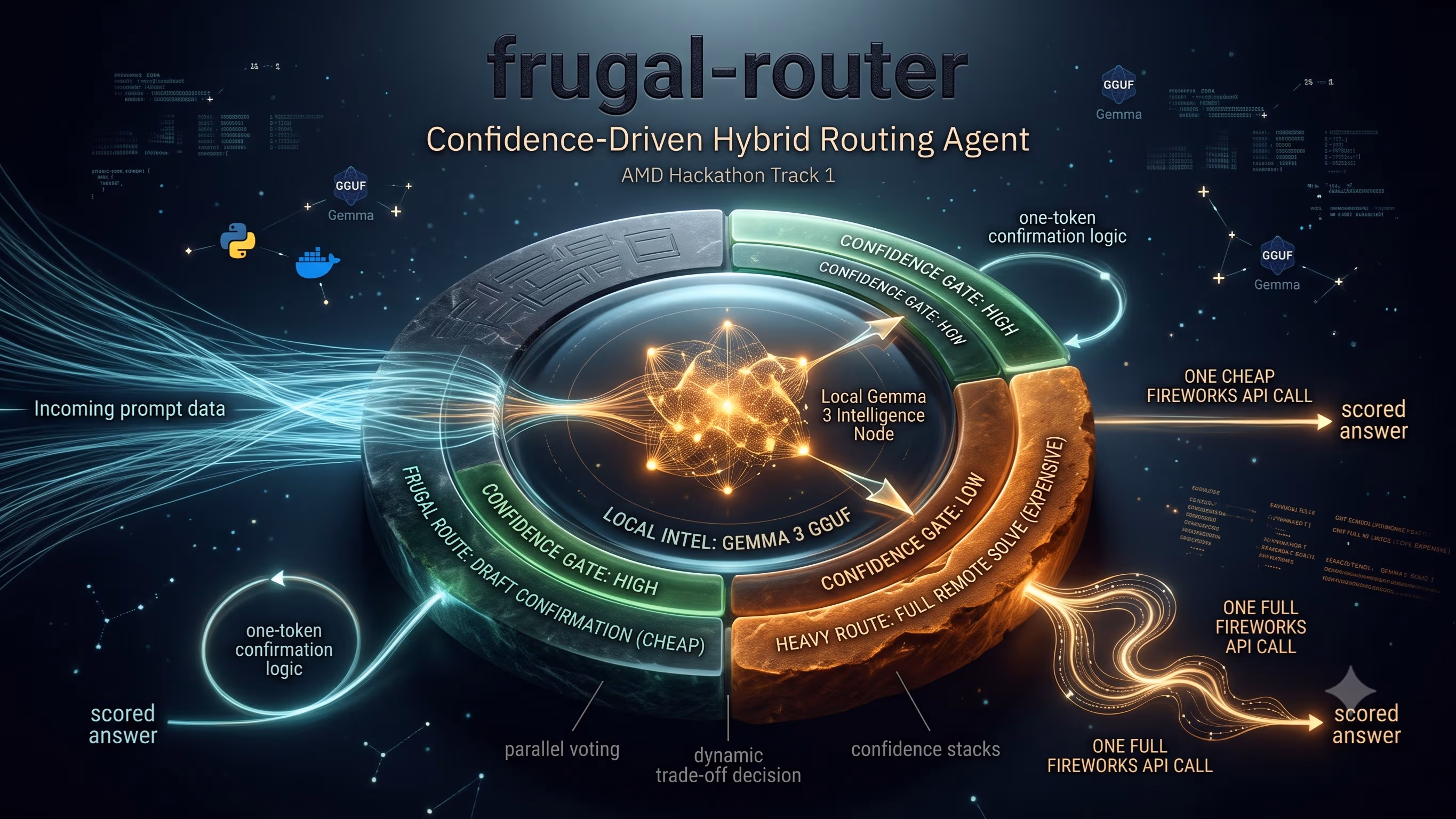 Frugal Router, a Token-Efficient AI Agent