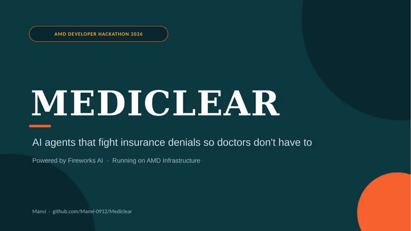 MediClear — AI Agents That Fight Denials
