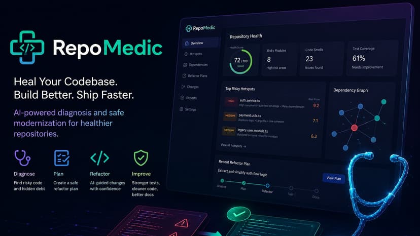 RepoMedic - AI Technical Debt Copilot