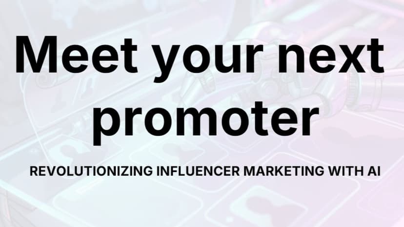 Meet your next promoter