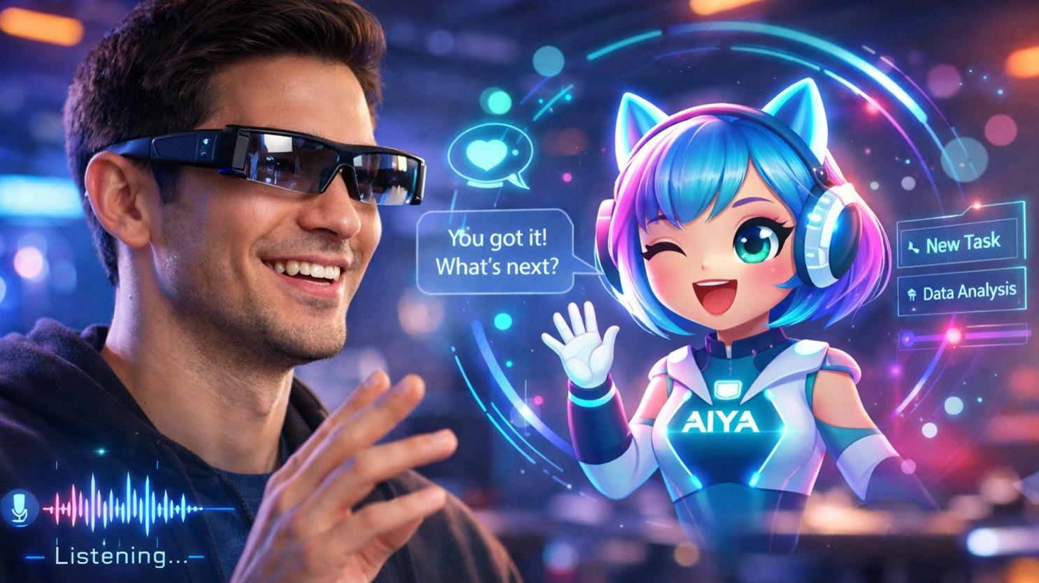 AI-Powered Smart Glasses Augment Reality Assistant