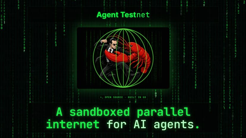 Agent Testnet: A Parallel Internet for AI Agents