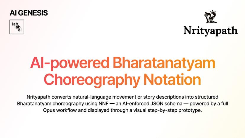 AI-Powered Bharatanatyam Choreography Notation