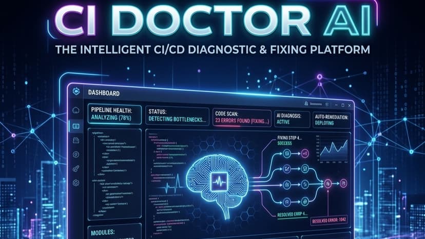 CI Doctor AI: Automated Pipeline Debugger
