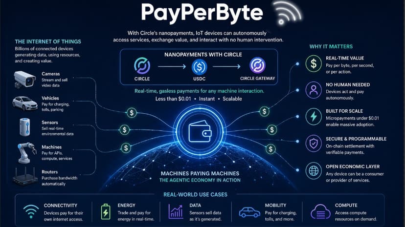 PayPerByte: Bandwidth Agent for IoT
