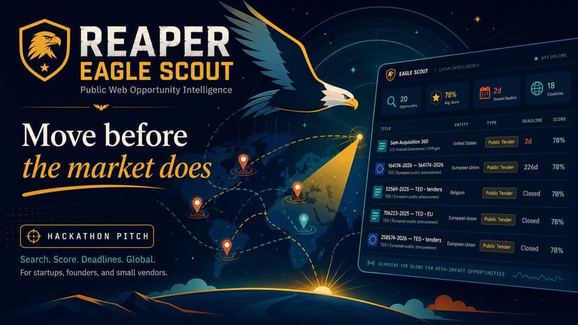 Reaper Eagle Scout: Opportunity Radar